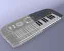 3D Casio Piano - 2011